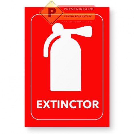 Indicatoare pentru extinctoare